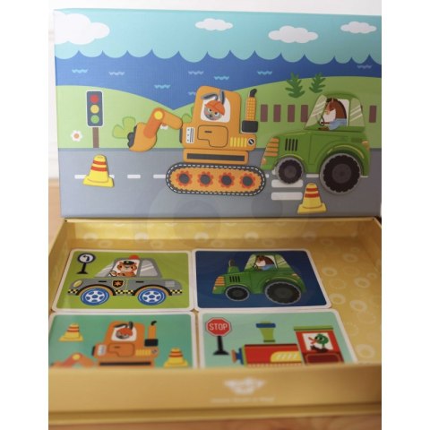 TOOKY TOY Układanka Edukacyjna Montessori Magnetyczne Pudełko dla Dzieci 80 el. TOOKY TOY Układanka Edukacyjna Montessori Magnetyczne Pudełko dla Dzieci 80 el.