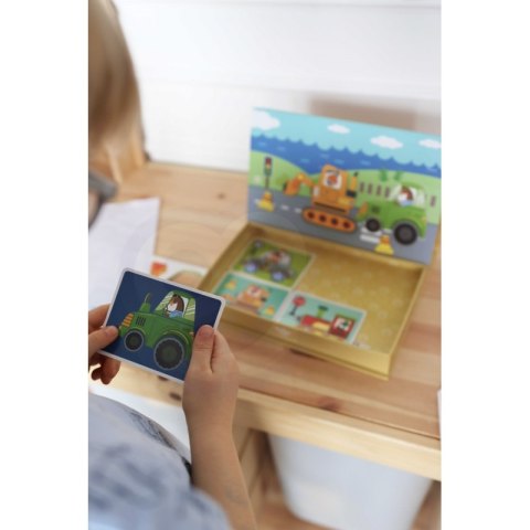 TOOKY TOY Układanka Edukacyjna Montessori Magnetyczne Pudełko dla Dzieci 80 el. TOOKY TOY Układanka Edukacyjna Montessori Magnetyczne Pudełko dla Dzieci 80 el.