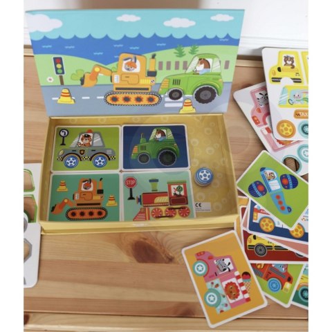 TOOKY TOY Układanka Edukacyjna Montessori Magnetyczne Pudełko dla Dzieci 80 el. TOOKY TOY Układanka Edukacyjna Montessori Magnetyczne Pudełko dla Dzieci 80 el.