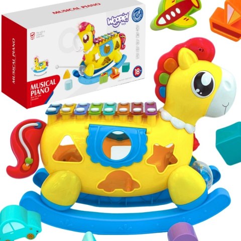 WOOPIE BABY Konik Interaktywny Cymbałki 8w1 WOOPIE BABY Konik Interaktywny Cymbałki 8w1