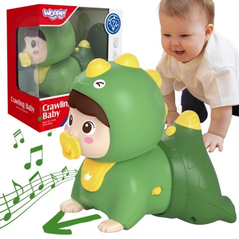 WOOPIE BABY Raczkujący Bobas Zabawka z Melodiami Świecąca WOOPIE BABY Raczkujący Bobas Zabawka z Melodiami Świecąca