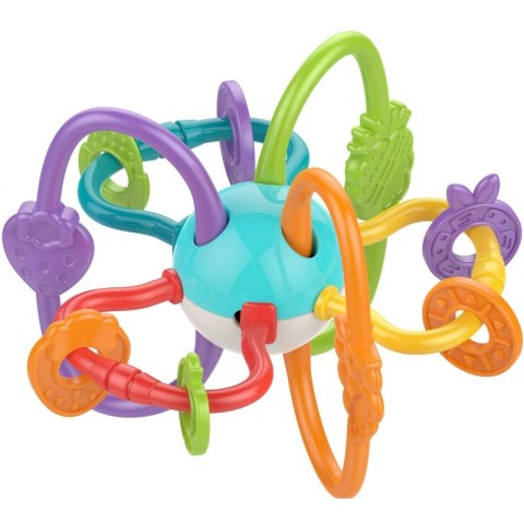 WOOPIE BABY ZABAWKA SENSORYCZNA GRZECHOTKA GRYZAK 2w1 WOOPIE BABY ZABAWKA SENSORYCZNA GRZECHOTKA GRYZAK 2w1