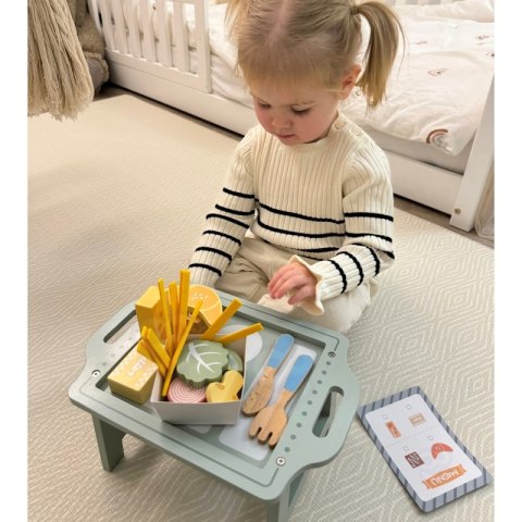 TOOKY TOY Zestaw Śniadaniowy z Tacą i Akcesoriami TOOKY TOY Zestaw Śniadaniowy z Tacą i Akcesoriami