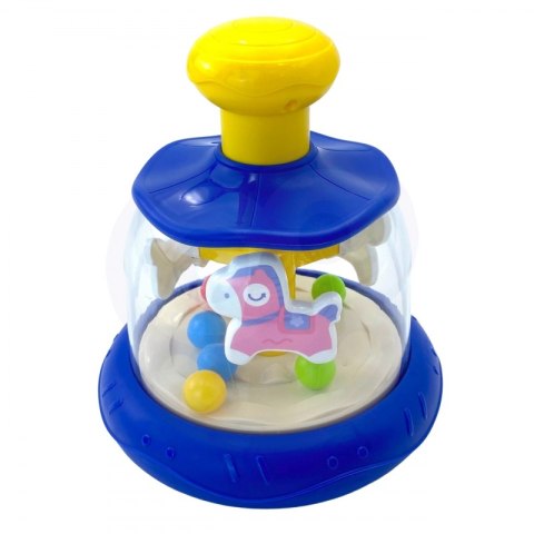 WOOPIE BABY Kolorowe Koniki Niebieski Bączek Karuzela z Kulkami WOOPIE BABY Kolorowe Koniki Niebieski Bączek Karuzela z Kulkami
