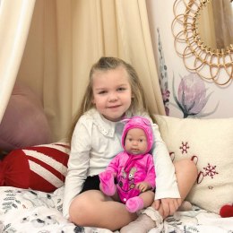 WOOPIE Lalka Bobas w Ubranku Misio 46 cm