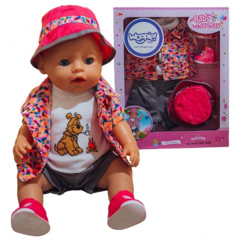 WOOPIE ROYAL Kolorowe Ubranko dla Lalki Piesek Kurteczka Czapeczka 43-46 cm WOOPIE ROYAL Kolorowe Ubranko dla Lalki Piesek Kurteczka Czapeczka 43-46 cm