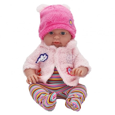 WOOPIE Ubranko dla Lalki Zestaw Kurteczka Baranek Czapeczka + Body 43-46 cm WOOPIE Ubranko dla Lalki Zestaw Kurteczka Baranek Czapeczka + Body 43-46 cm