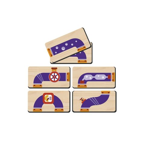 TOOKY TOY Gra Logiczna Tablica Magnetyczna Układanka Puzzle dla Dzieci 40 el. TOOKY TOY Gra Logiczna Tablica Magnetyczna Układanka Puzzle dla Dzieci 40 el.