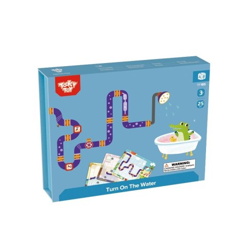 TOOKY TOY Gra Logiczna Tablica Magnetyczna Układanka Puzzle dla Dzieci 40 el. TOOKY TOY Gra Logiczna Tablica Magnetyczna Układanka Puzzle dla Dzieci 40 el.