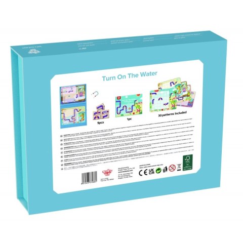 TOOKY TOY Gra Logiczna Tablica Magnetyczna Układanka Puzzle dla Dzieci 40 el. TOOKY TOY Gra Logiczna Tablica Magnetyczna Układanka Puzzle dla Dzieci 40 el.