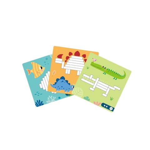 TOOKY TOY Układanka Gra Logiczna Łamigłówki Klocki Magnetyczne dla Dzieci 49 el. TOOKY TOY Układanka Gra Logiczna Łamigłówki Klocki Magnetyczne dla Dzieci 49 el.