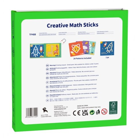 TOOKY TOY Układanka Gra Logiczna Łamigłówki Klocki Magnetyczne dla Dzieci 49 el. TOOKY TOY Układanka Gra Logiczna Łamigłówki Klocki Magnetyczne dla Dzieci 49 el.