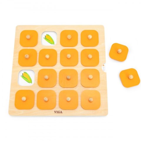 VIGA Memory Gra Pamięciowa Zgadnij Obrazki 10 Kart Montessori VIGA Memory Gra Pamięciowa Zgadnij Obrazki 10 Kart Montessori
