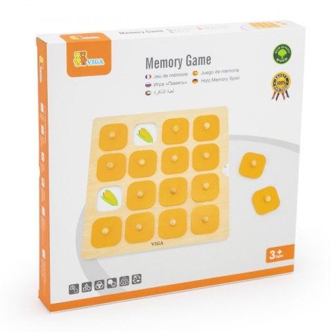 VIGA Memory Gra Pamięciowa Zgadnij Obrazki 10 Kart Montessori VIGA Memory Gra Pamięciowa Zgadnij Obrazki 10 Kart Montessori