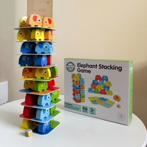 WOOPIE GREEN Słonik na Słoniku Gra Zręcznościowa FSC WOOPIE GREEN Słonik na Słoniku Gra Zręcznościowa FSC