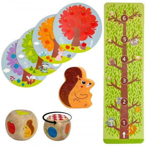WOOPIE GREEN Wiewiórka w Sadzie Gra Planszowa Rodzinna FSC WOOPIE GREEN Wiewiórka w Sadzie Gra Planszowa Rodzinna FSC