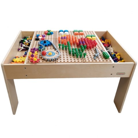 MASTERKIDZ Drewniany Stół Edukacyjny +AKCESORIA STEM WALL MASTERKIDZ Drewniany Stół Edukacyjny +AKCESORIA STEM WALL