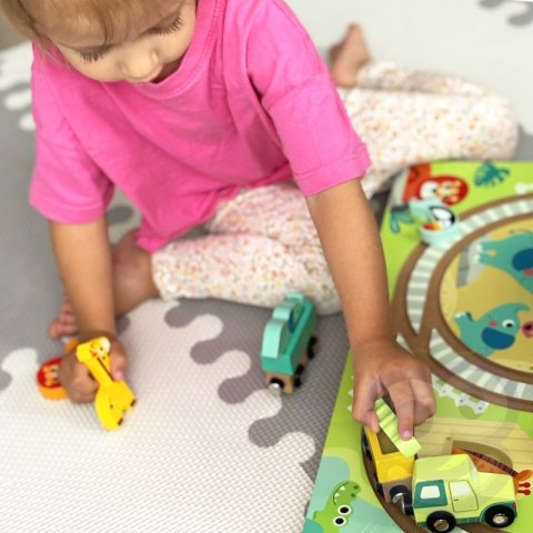 TOOKY TOY DREWNIANY POCIĄG KOLEJKA ZOO CIUCHCIA NA MAGNES TOR W WALIZCE TOOKY TOY DREWNIANY POCIĄG KOLEJKA ZOO CIUCHCIA NA MAGNES TOR W WALIZCE