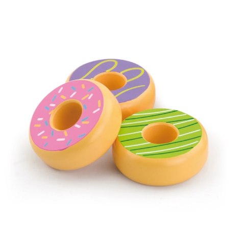 VIGA Drewniane Pączki Donaty 6 szt VIGA Drewniane Pączki Donaty 6 szt