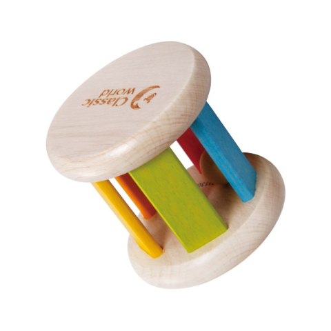 CLASSIC WORLD Drewniana Grzechotka do Toczenia CLASSIC WORLD Drewniana Grzechotka do Toczenia