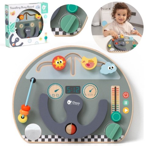 CLASSIC WORLD Tablica Manipulacyjna Wielofunkcyjna 6w1 Podróżowanie CLASSIC WORLD Tablica Manipulacyjna Wielofunkcyjna 6w1 Podróżowanie