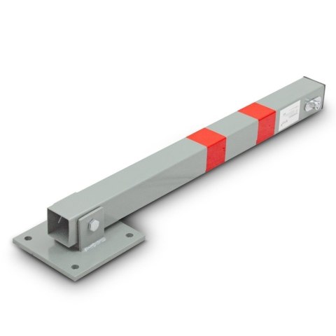 Blokada parkingowa składana słupek parkingowy stalowy 65 cm zestaw 2 sztuki Blokada parkingowa składana słupek parkingowy stalowy 65 cm zestaw 2 sztuki