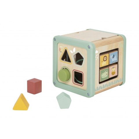 WOOPIE GREEN Drewniana Kostka Aktywności Multifunkcyjna Edukacyjna Sorter WOOPIE GREEN Drewniana Kostka Aktywności Multifunkcyjna Edukacyjna Sorter