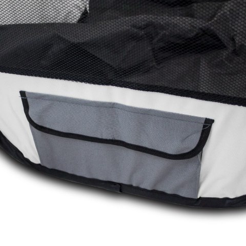 Duży Kojec dla Psów i Zwierząt 125cm Zielony Pop-Up z Torbą Przenośny Duży Kojec dla Psów i Zwierząt 125cm Zielony Pop-Up z Torbą Przenośny