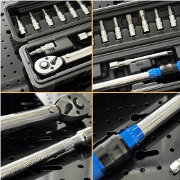 Klucz dynamometryczny rowerowy 2-24 Nm 1/4