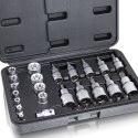 KLUCZE NASADOWE TORX 30 SZTUK