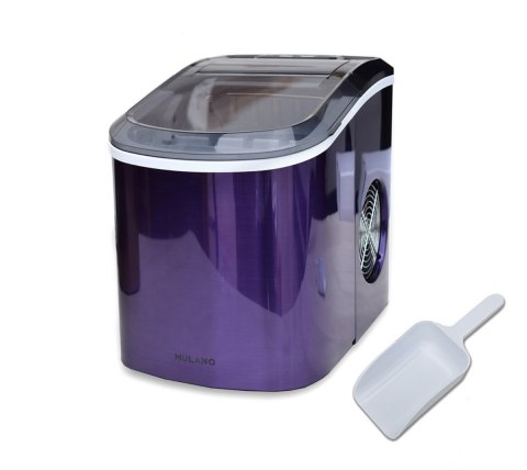 Kostkarka do lodu fioletowa 10-12 kg/dzie艅 kompaktowa i przeno艣na Kostkarka do lodu fioletowa 10-12 kg/dzie艅 kompaktowa i przeno艣na