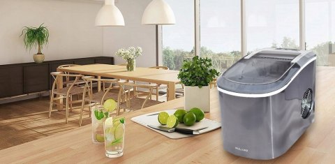 Kostkarka do lodu szara 10-12kg/24h szybka elegancka na imprezy Na Prezent Kostkarka do lodu szara 10-12kg/24h szybka elegancka na imprezy Na Prezent