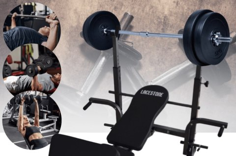 Ławka do ćwiczeń treningowych regulowana składana na klatkę nogi biceps Ławka do ćwiczeń treningowych regulowana składana na klatkę nogi biceps