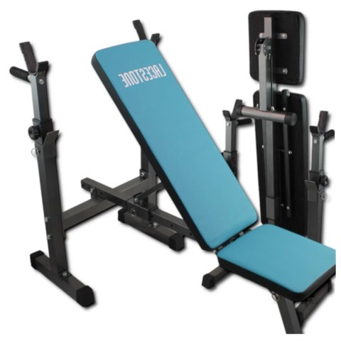 Ławka treningowa składana regulowana lacestone siłownia domowa 230 kg Ławka treningowa składana regulowana lacestone siłownia domowa 230 kg