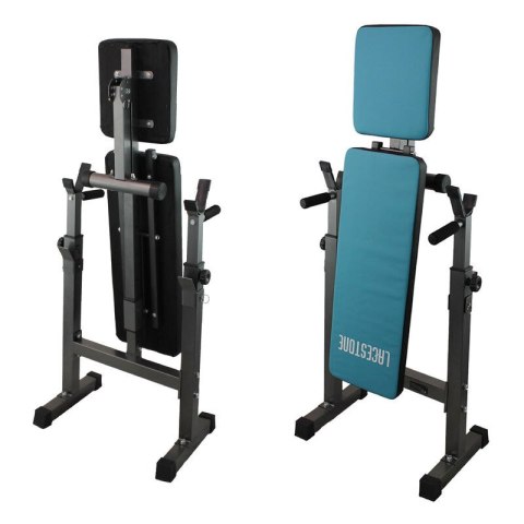Ławka treningowa składana regulowana lacestone siłownia domowa 230 kg Ławka treningowa składana regulowana lacestone siłownia domowa 230 kg