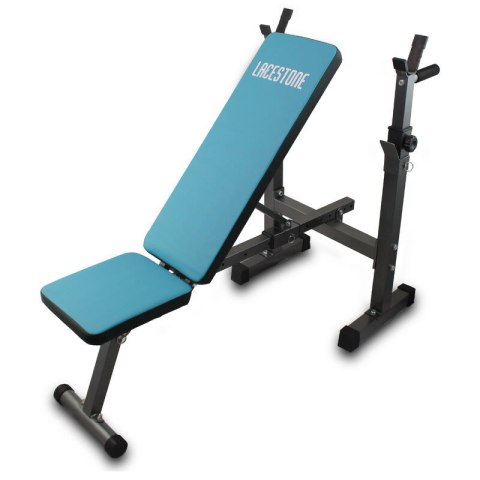Ławka treningowa składana regulowana lacestone siłownia domowa 230 kg Ławka treningowa składana regulowana lacestone siłownia domowa 230 kg