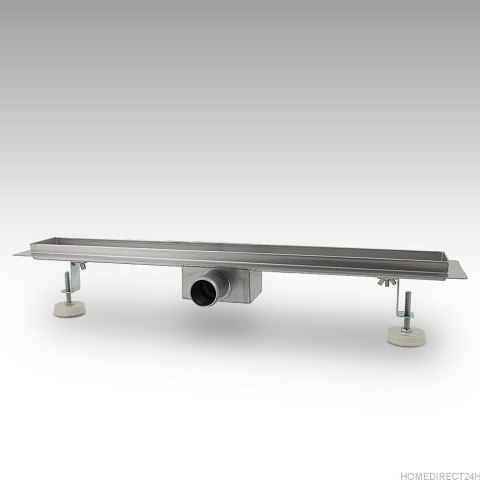 ODPŁYW LINIOWY Befliesbar Z SYFONEM 100cm STAL NIERDZEWNA ODPŁYW LINIOWY Befliesbar Z SYFONEM 100cm STAL NIERDZEWNA