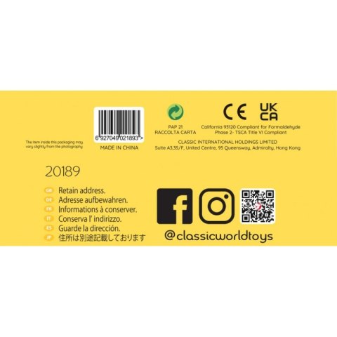 CLASSIC WORLD Edukacyjny Labirynt Przeplatanka Grace Garden Beads 18m+ FSC CLASSIC WORLD Edukacyjny Labirynt Przeplatanka Grace Garden Beads 18m+ FSC