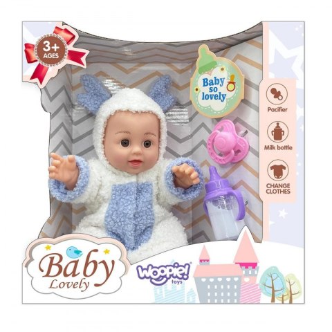 WOOPIE ROYAL Lalka Bobas w Ubranku Reniferek + Akcesoria 28cm WOOPIE ROYAL Lalka Bobas w Ubranku Reniferek + Akcesoria 28cm