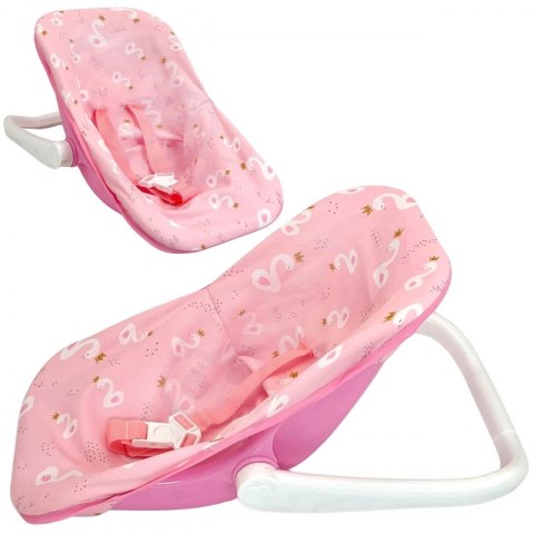 WOOPIE ROYAL Zestaw Lalka Bobas 30,5 cm + Nosidełko Różowe WOOPIE ROYAL Zestaw Lalka Bobas 30,5 cm + Nosidełko Różowe
