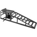 Rampy z podnośnikiem hydraulicznym grafitowe 2x2000 kg szerokość opony 22cm