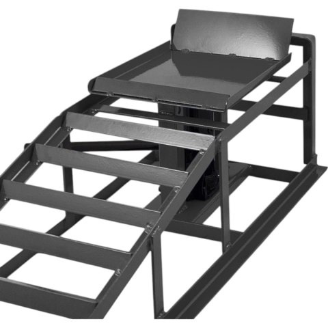 Rampy z podnośnikiem hydraulicznym grafitowe 2x2000 kg szerokość opony 22cm Rampy z podnośnikiem hydraulicznym grafitowe 2x2000 kg szerokość opony 22cm