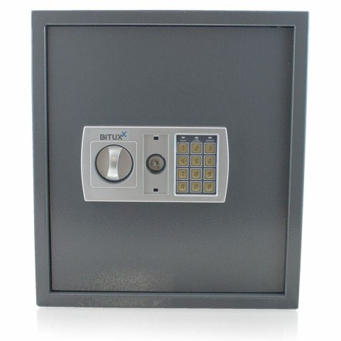 Sejf Domowy Elektroniczny Grafitowy 13 kg Zamek Szyfrowy Klucz Awaryjny Sejf Domowy Elektroniczny Grafitowy 13 kg Zamek Szyfrowy Klucz Awaryjny