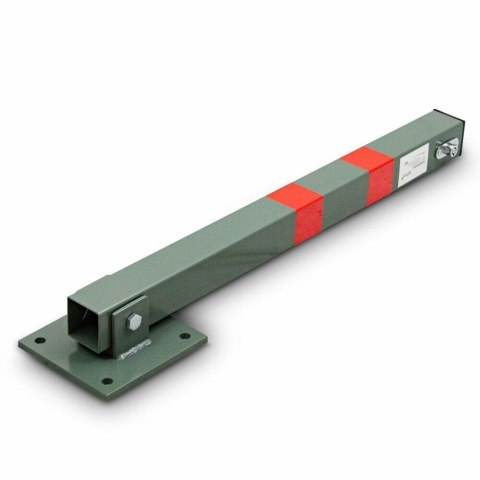 Słupek parkingowy blokada składana stalowa 65 cm z zamkiem na kluczyk Słupek parkingowy blokada składana stalowa 65 cm z zamkiem na kluczyk