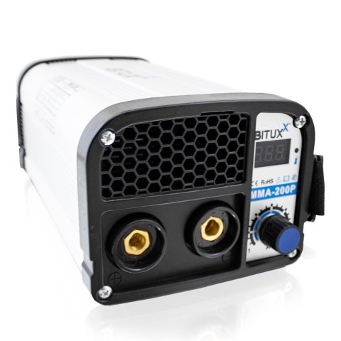 Spawarka Inwertorowa 200A IGBT MMA z Wy艣wietlaczem i Akcesoriami Bituxx Spawarka Inwertorowa 200A IGBT MMA z Wy艣wietlaczem i Akcesoriami Bituxx
