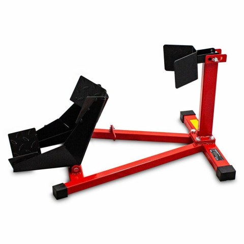 Stojak przedni do motocykla czerwono-czarny solidny uniwersalny stabilny Stojak przedni do motocykla czerwono-czarny solidny uniwersalny stabilny