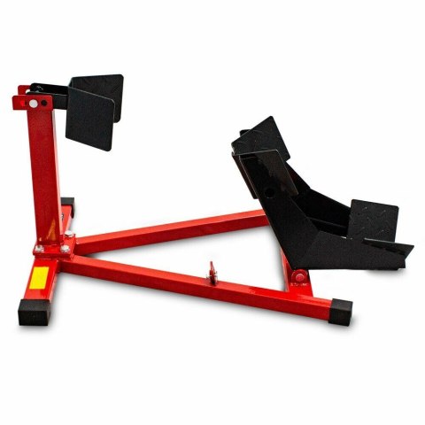 Stojak przedni do motocykla czerwono-czarny solidny uniwersalny stabilny Stojak przedni do motocykla czerwono-czarny solidny uniwersalny stabilny