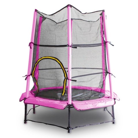 TRAMPOLINA DLA DZIECI 140 CM Z SIATKĄ ZABEZPIECZAJĄCĄ DO DOMU I OGRODU TRAMPOLINA DLA DZIECI 140 CM Z SIATKĄ ZABEZPIECZAJĄCĄ DO DOMU I OGRODU