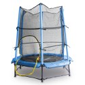 TRAMPOLINA DLA DZIECI 140 CM Z SIATKĄ ZABEZPIECZAJĄCĄ DO DOMU I OGRODU