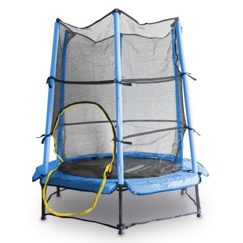TRAMPOLINA DLA DZIECI 140 CM Z SIATKĄ ZABEZPIECZAJĄCĄ DO DOMU I OGRODU TRAMPOLINA DLA DZIECI 140 CM Z SIATKĄ ZABEZPIECZAJĄCĄ DO DOMU I OGRODU